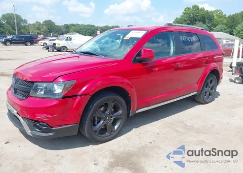 2018 Dodge Journey Crossroad Awd from USA, damaged, VIN 3C4PDDGG9JT364533